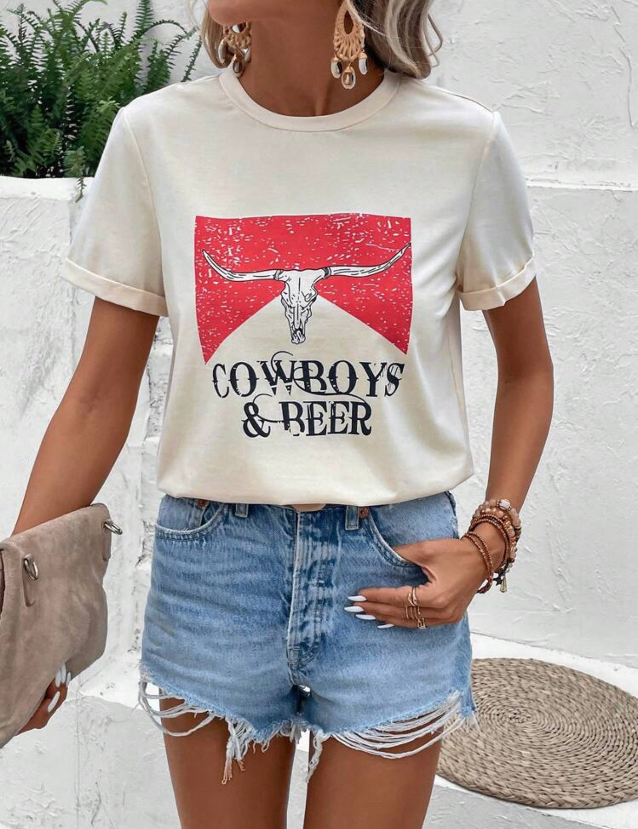 Cowboys & Beer Tee