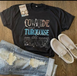 Cowhide and Turquoise are the new Black