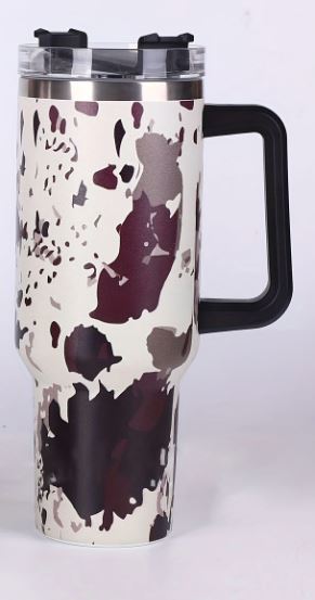 Cow Print Tumbler