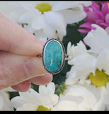 The Dixie turquoise stone ring