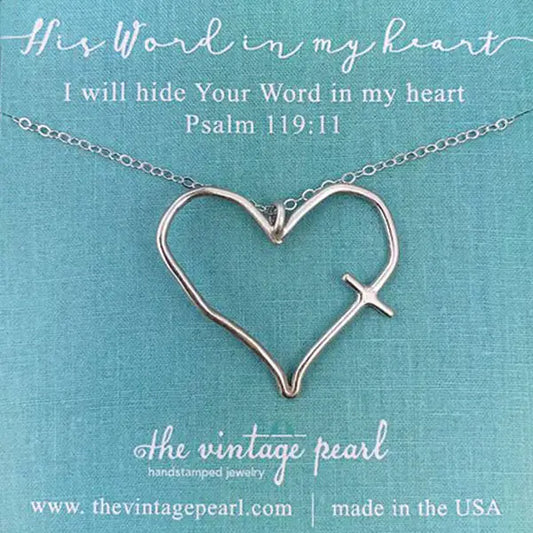 His World In My Heart Necklace