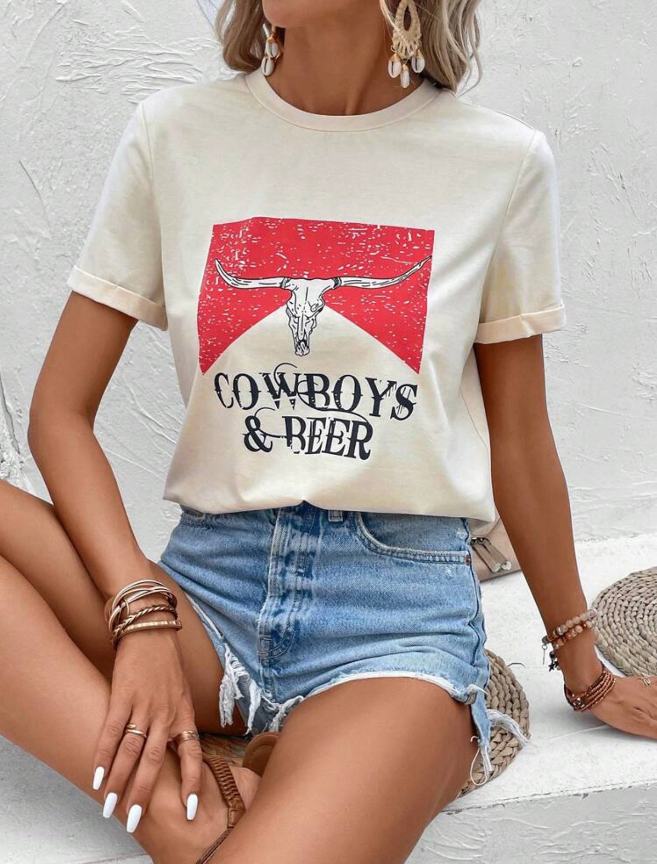 Cowboys & Beer Tee