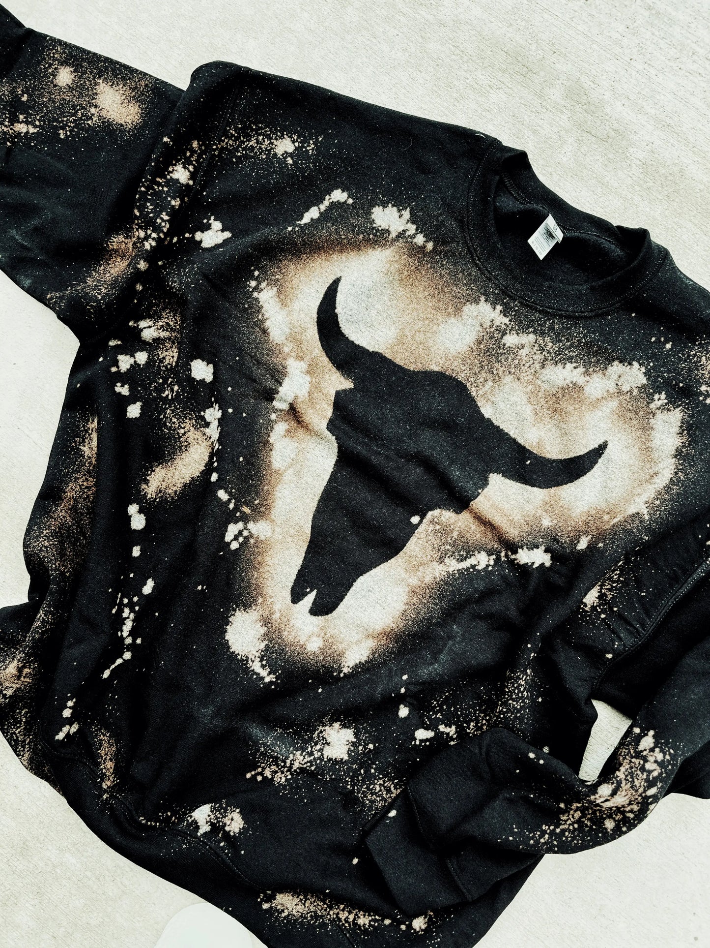 Bleached Longhorn Sweatshirt