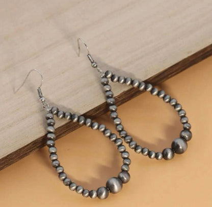 2piece Navajo Pearl teardrop