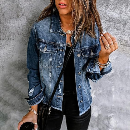 Sarah Blue Denim Jacket