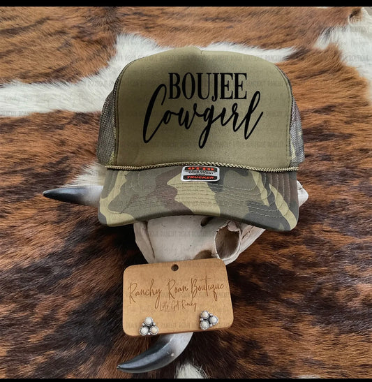 Boujee Cowgirl Trucker Hat