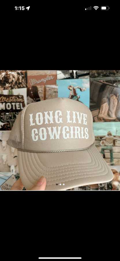 Long Live Cowgirls Trucker Hat