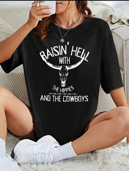 Raisin Hell With The Hippies & The cowboys