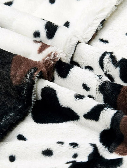 Cow print Throw or Bedding