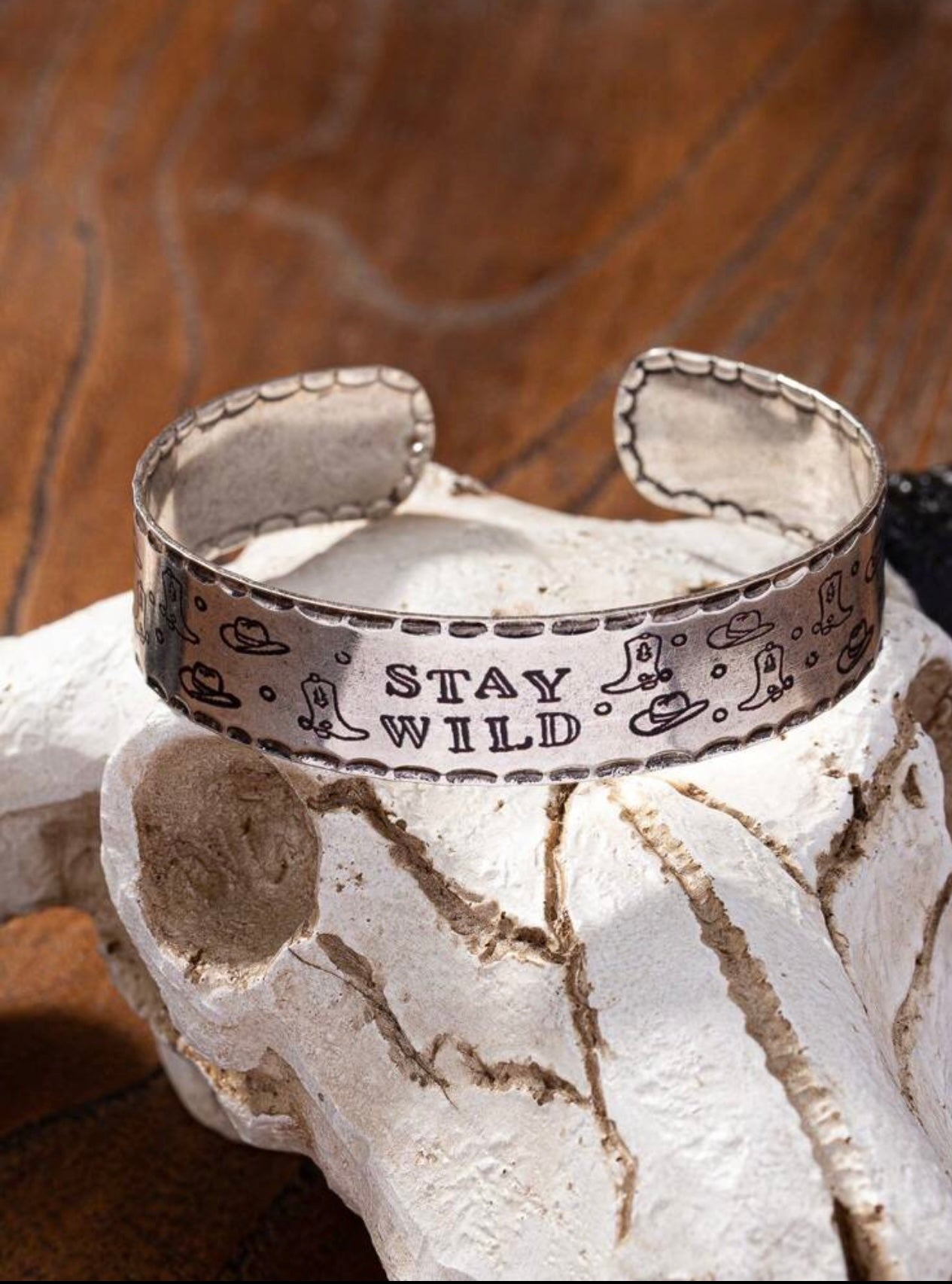 Stay Wild Cuff Bracelet