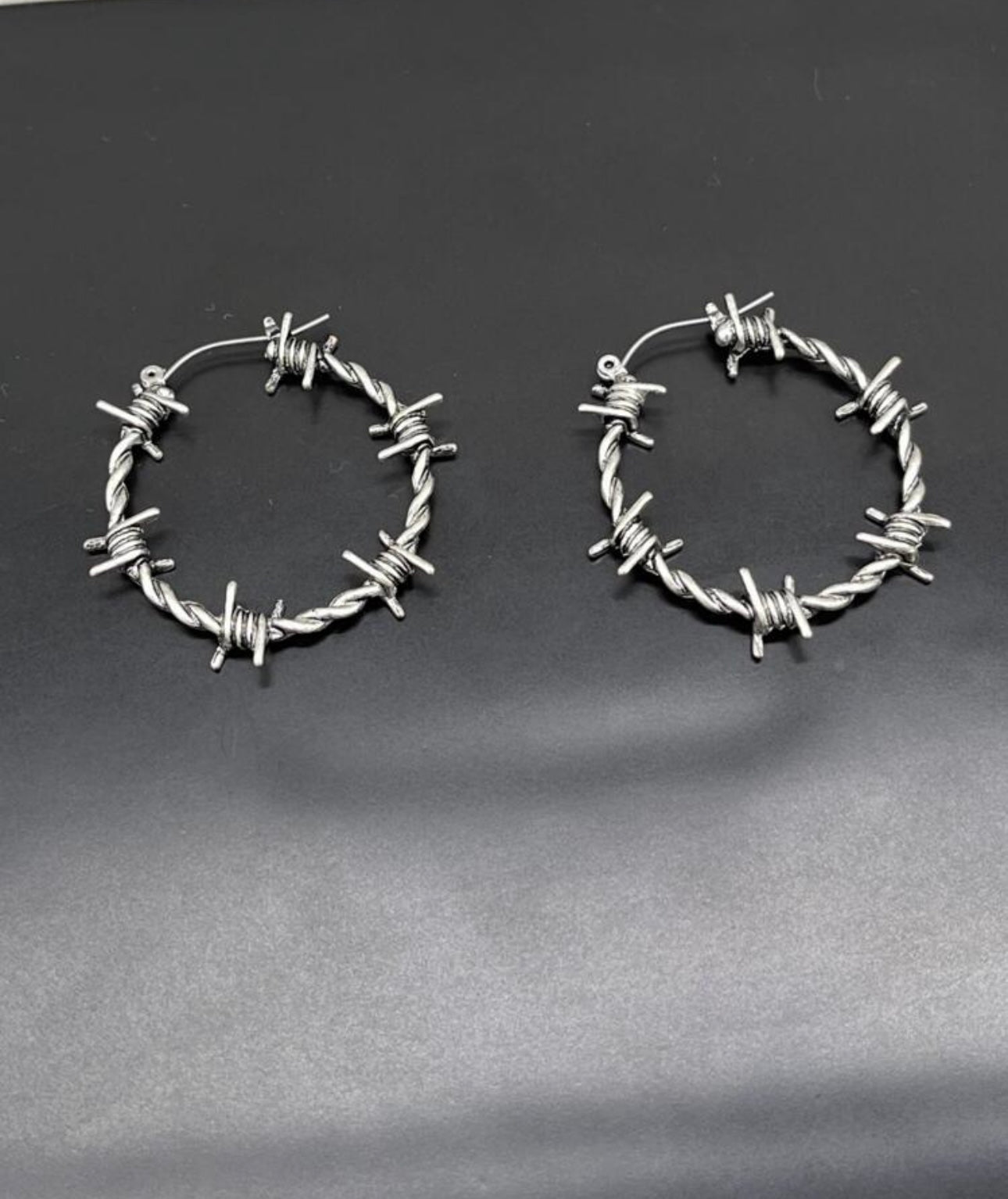 Barbed Wire Earrings