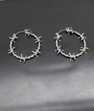 Barbed Wire Earrings