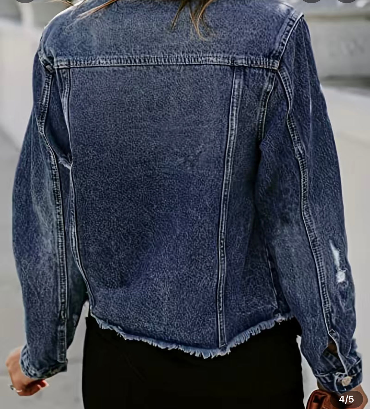 Sarah Blue Denim Jacket