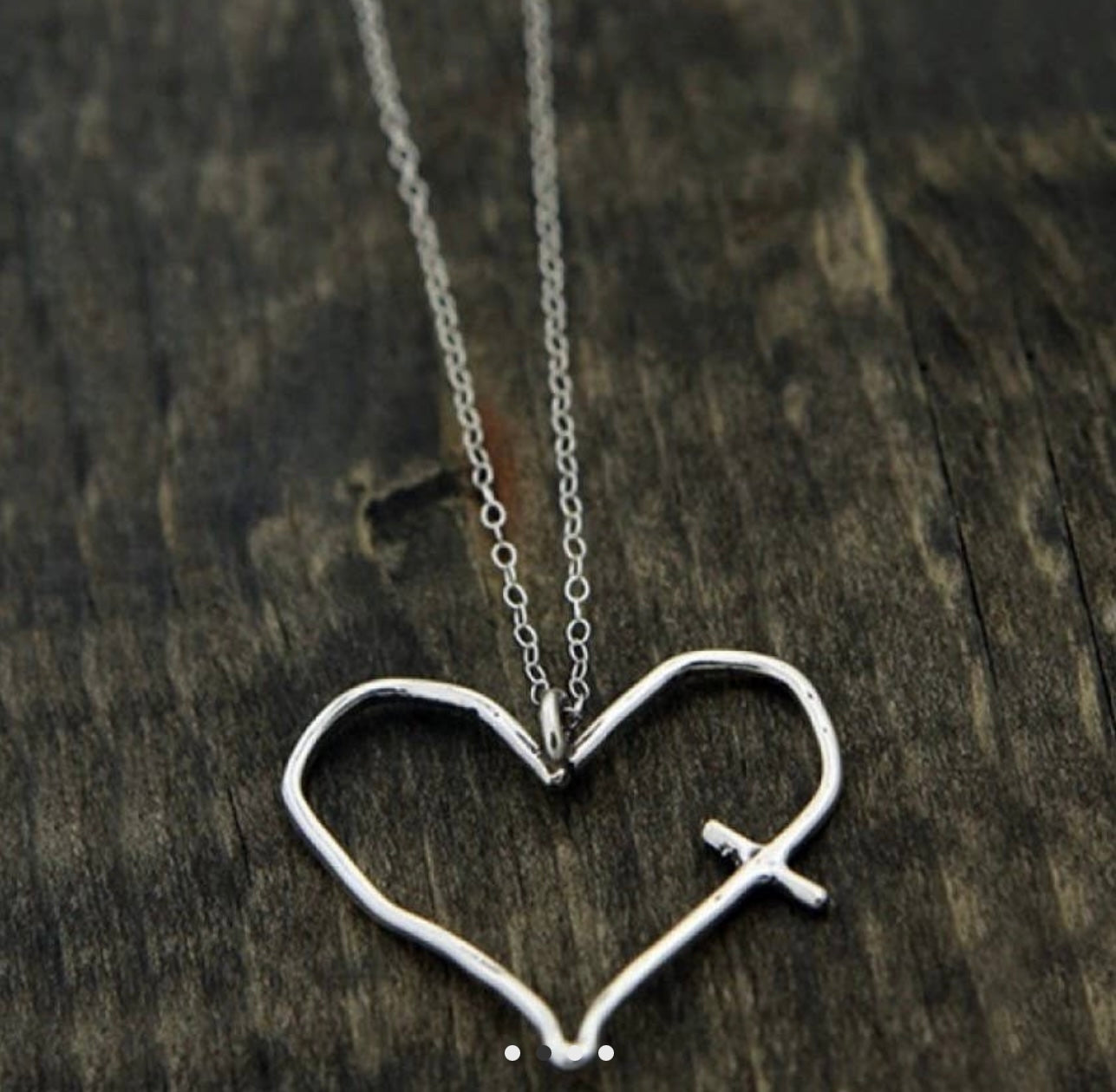 His World In My Heart Necklace