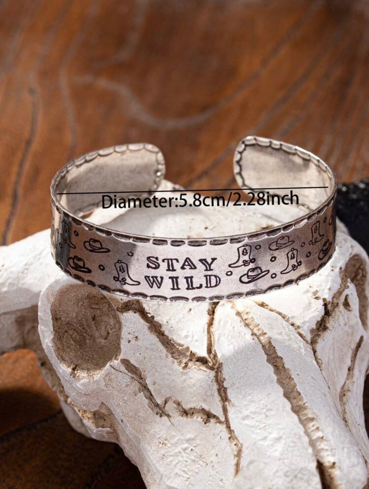 Stay Wild Cuff Bracelet