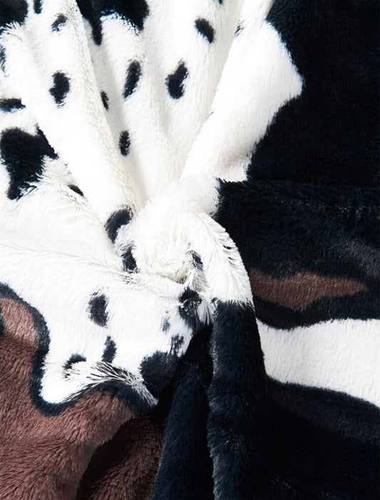 Cow print Throw or Bedding