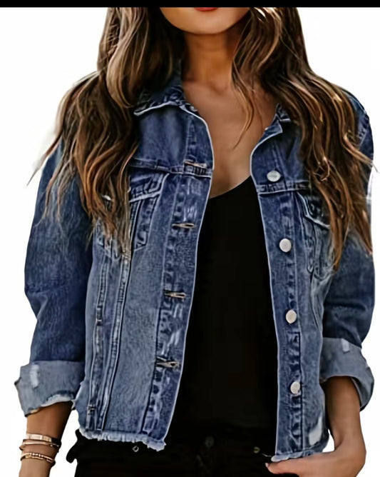 Sarah Blue Denim Jacket