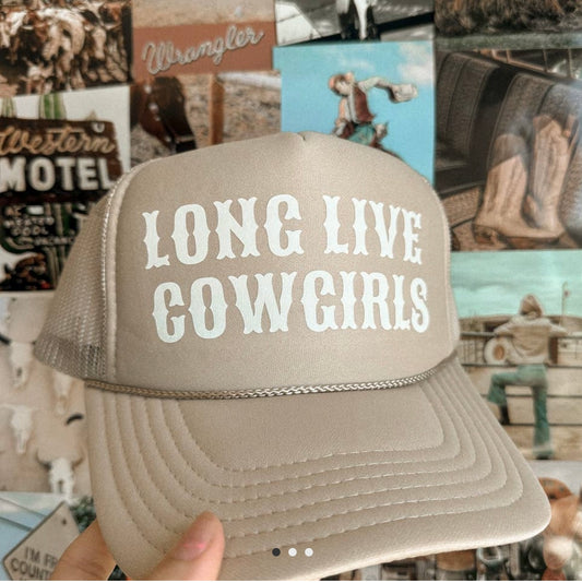 Long Live Cowboys Trucker Hat