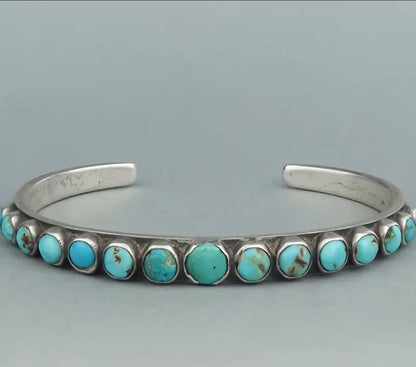 Trinity Cuff Turquoise Bracelet