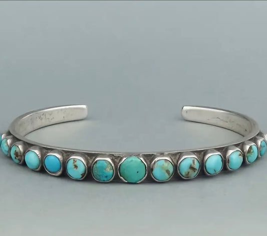 Trinity Cuff Turquoise Bracelet