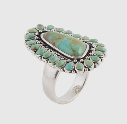 Sedona Turquoise and Sterling Silver Ring