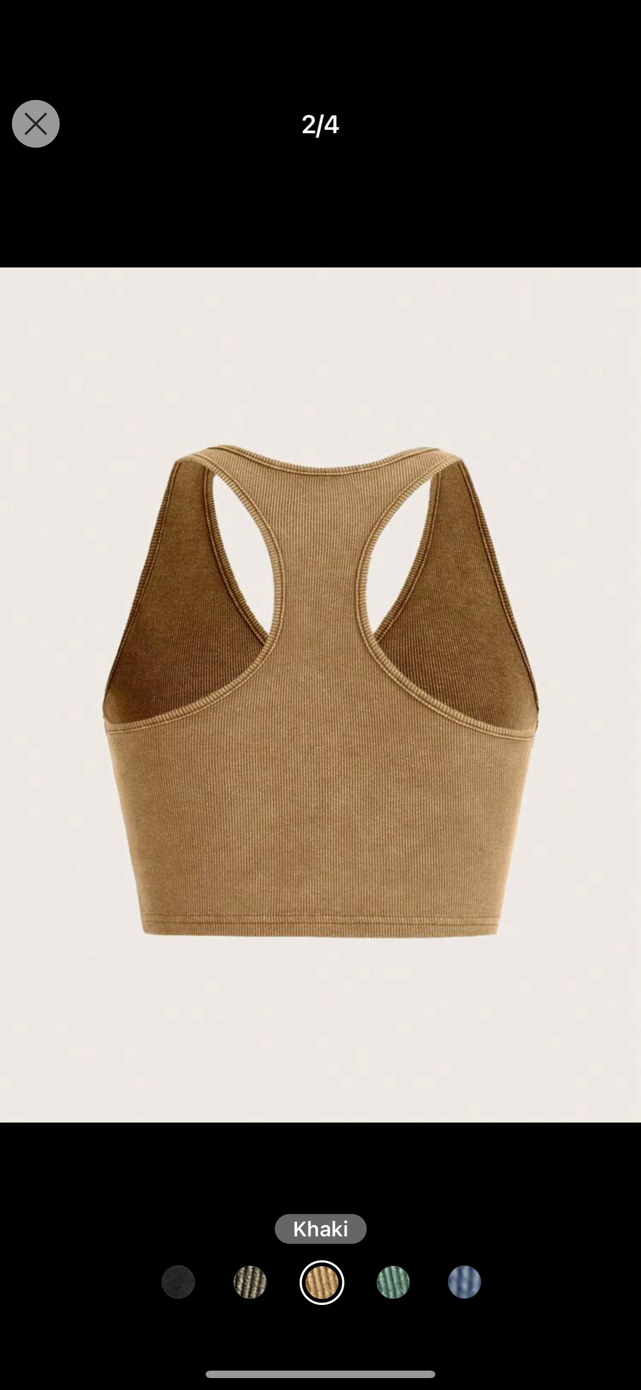 Whitney Crop Top Tank