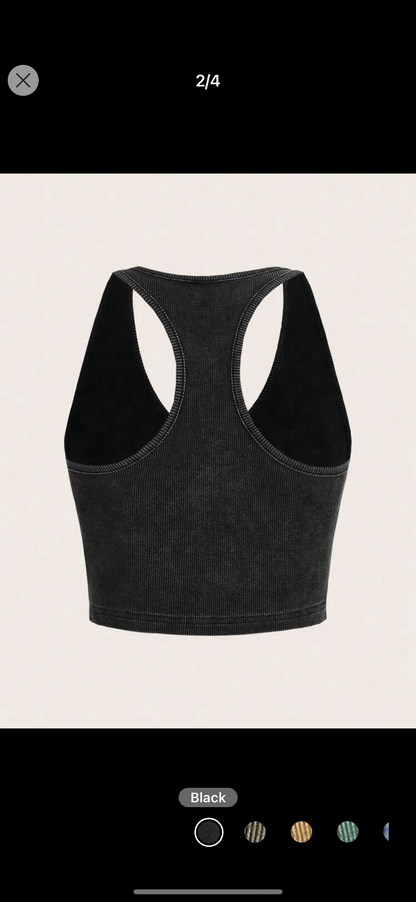 Whitney Crop Top Tank