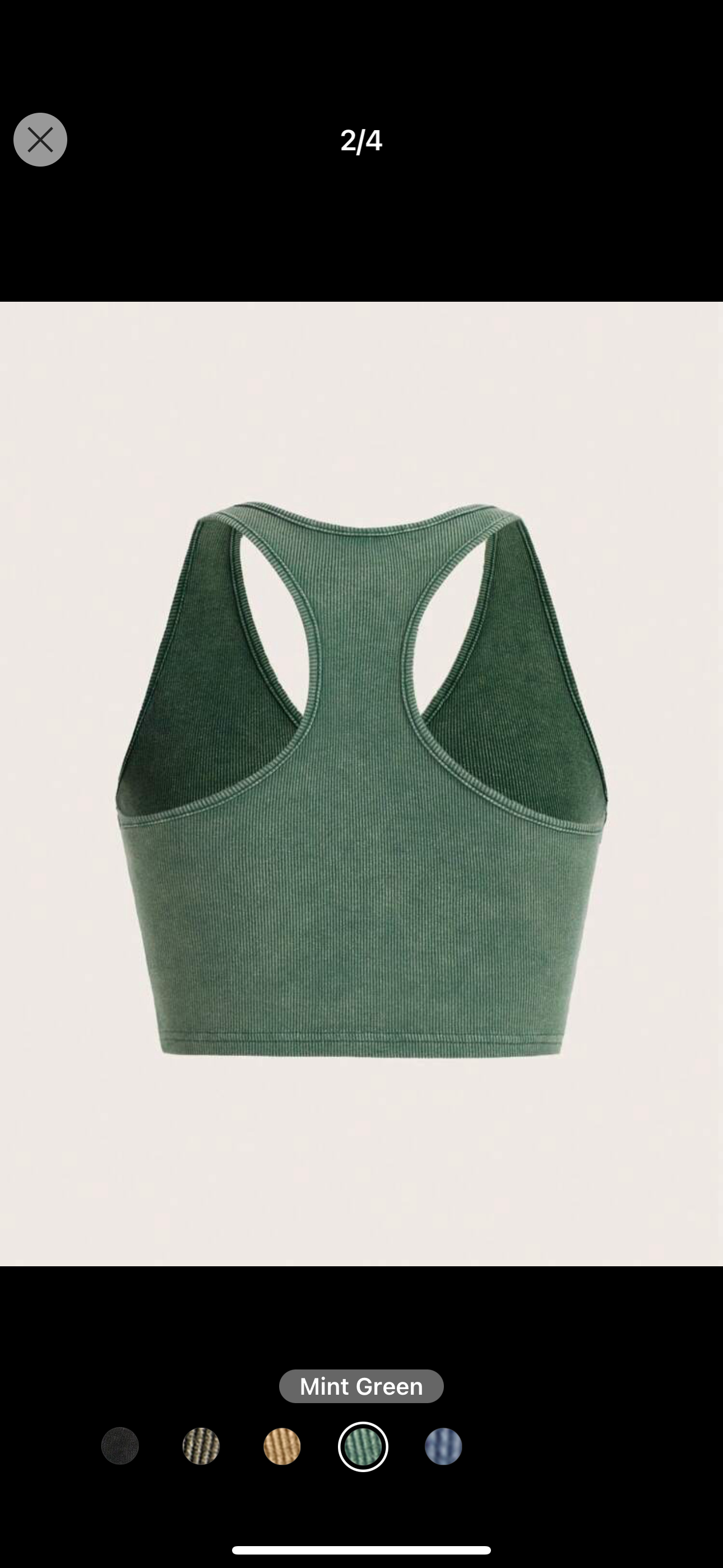 Whitney Crop Top Tank